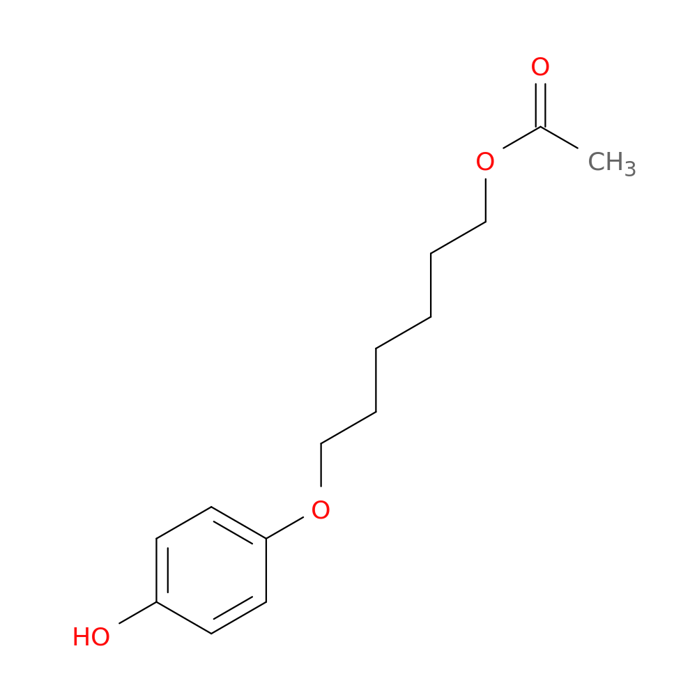 6-(4-Hydroxyphenoxy)hexyl acetate