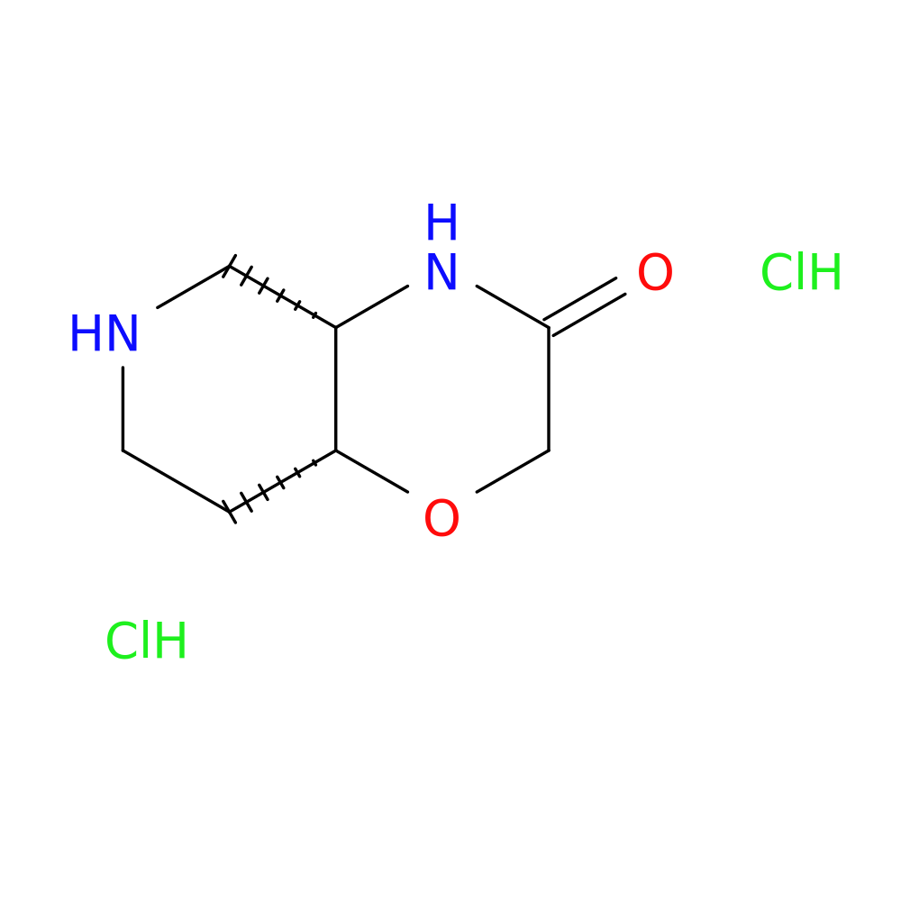 rac-(4aS,8aR)-hexahydro-2H-pyrido[4,3-b][1,4]oxazin-3(4H)-one dihydrochloride