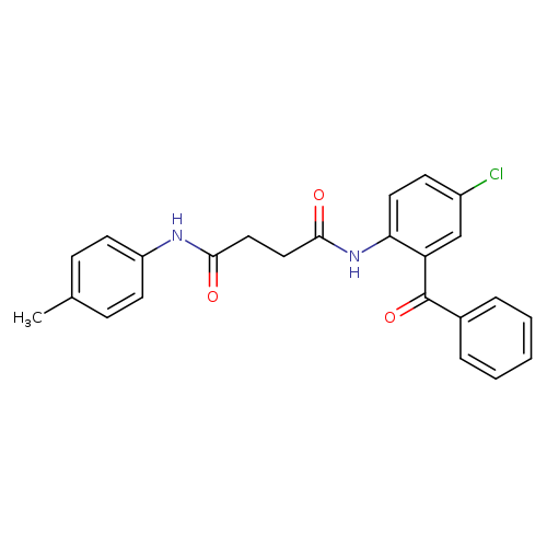 N-(2-benzoyl-4-chlorophenyl)-N'-(4-methylphenyl)butanediamide