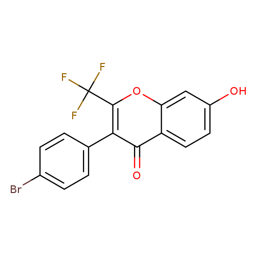 3-(4-bromophenyl)-7-hydroxy-2-(trifluoromethyl)-4H-chromen-4-one