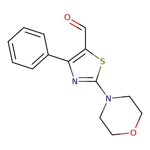 2-Morpholino-4-phenylthiazole-5-carbaldehyde