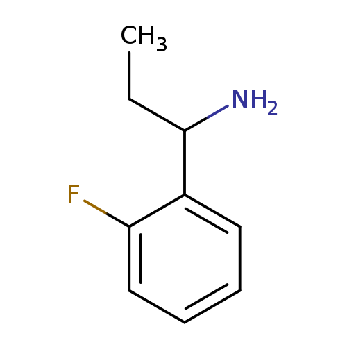 1-(2-Fluorophenyl)propylamine