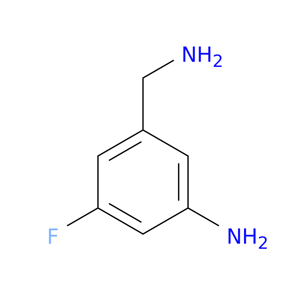 3-(aminomethyl)-5-fluoroaniline