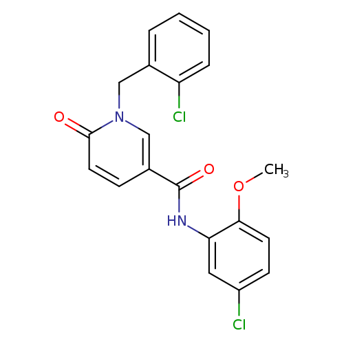 N-(5-chloro-2-methoxyphenyl)-1-[(2-chlorophenyl)methyl]-6-oxo-1,6-dihydropyridine-3-carboxamide