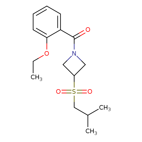1-(2-ethoxybenzoyl)-3-(2-methylpropanesulfonyl)azetidine