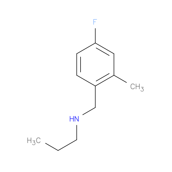 [(4-Fluoro-2-methylphenyl)methyl](propyl)amine