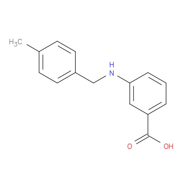 3-[(4-Methylbenzyl)amino]benzoic acid