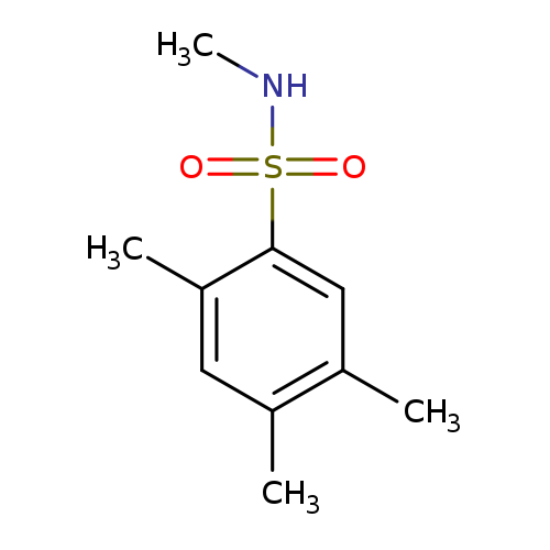 N,2,4,5-tetramethylbenzene-1-sulfonamide