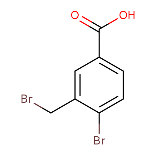 4-Bromo-3-(bromomethyl)benzoic acid