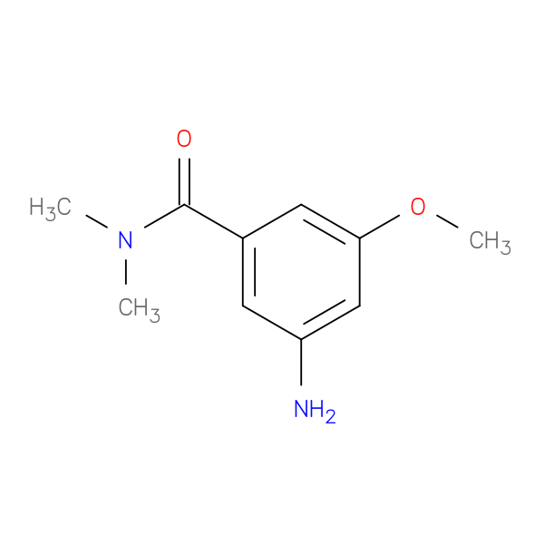 3-Amino-5-methoxy-n,n-dimethylbenzamide
