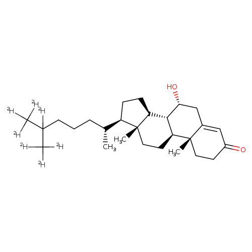 7α-hydroxy-4-Cholesten-3-one-d7