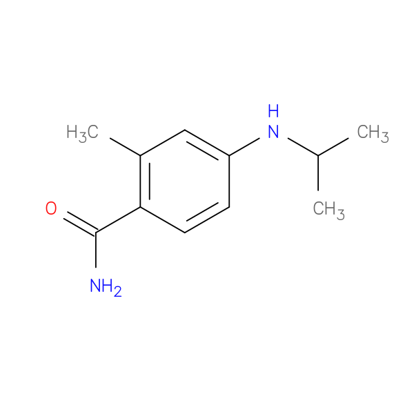 2-methyl-4-[(propan-2-yl)amino]benzamide
