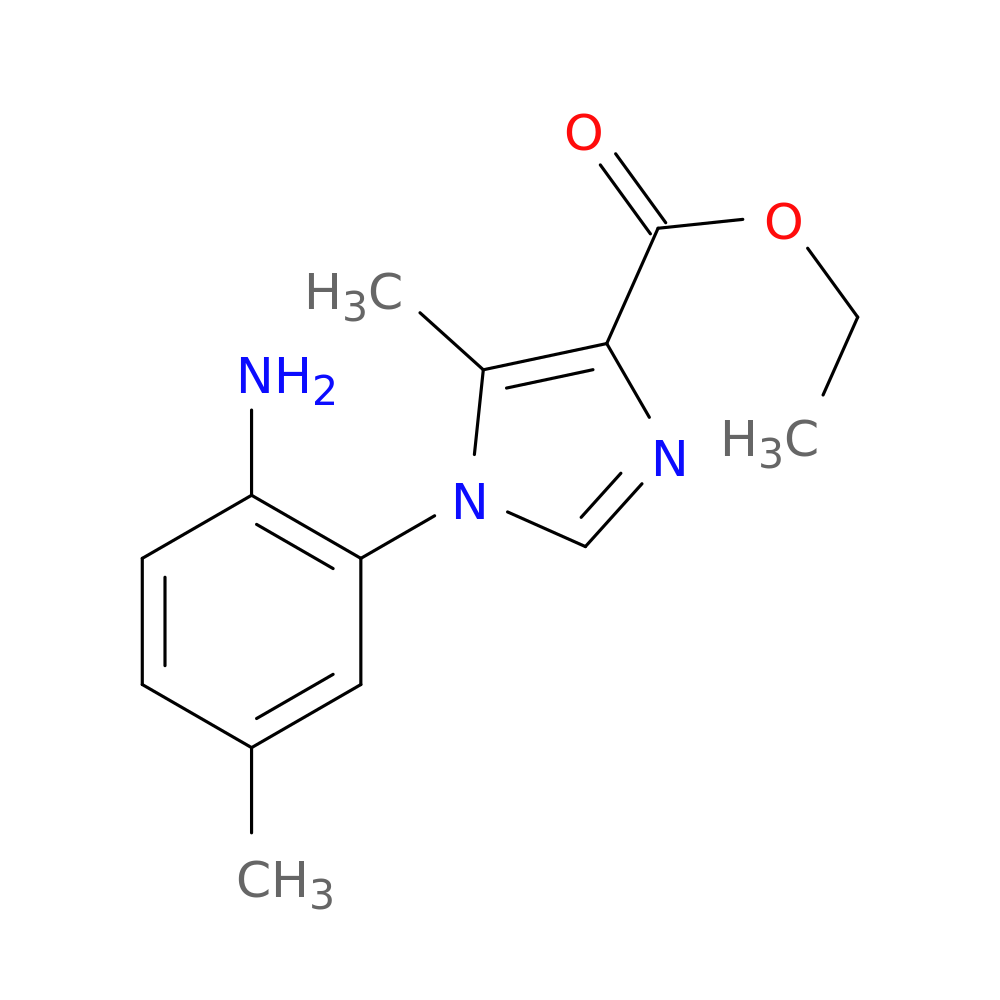 Ethyl 1-(2-Amino-5-Methylphenyl)-5-Methyl-1H-Imidazole-4-Carboxylate