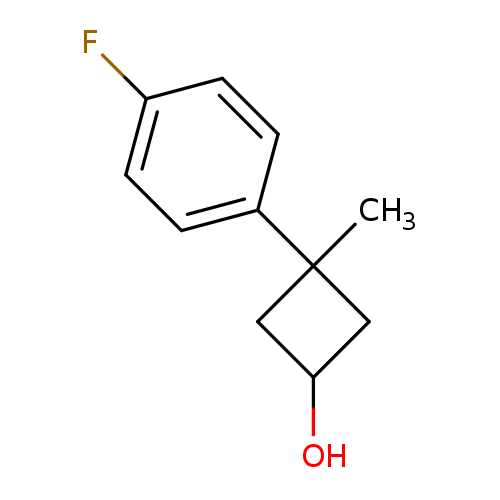 3-(4-fluorophenyl)-3-methylcyclobutan-1-ol