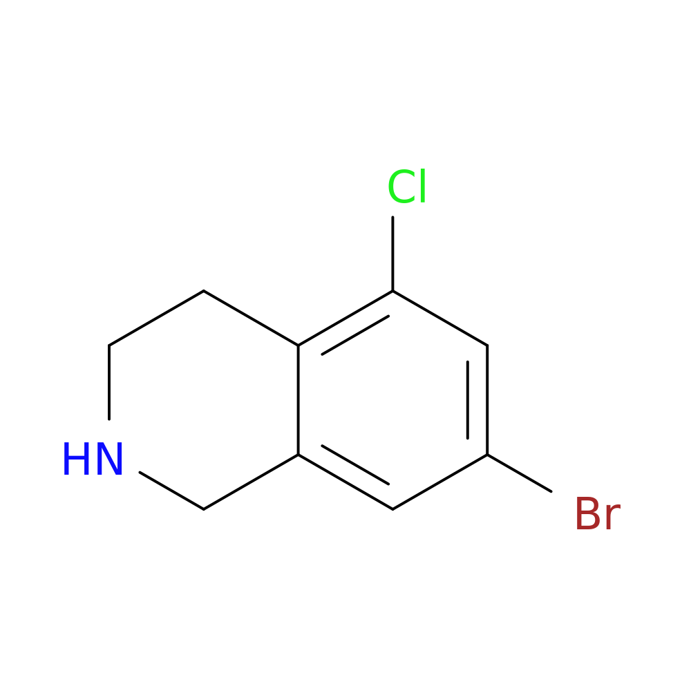 7-bromo-5-chloro-1,2,3,4-tetrahydroisoquinoline