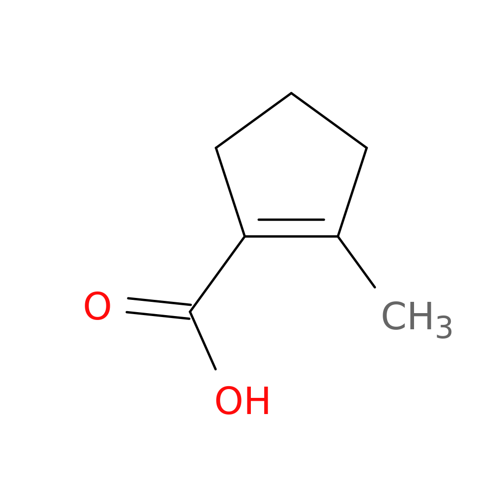2-methylcyclopent-1-ene-1-carboxylic acid