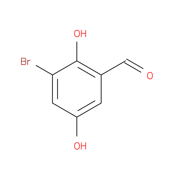 3-Bromo-2,5-dihydroxybenzaldehyde