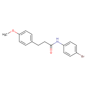 N-(4-bromophenyl)-3-(4-methoxyphenyl)propanamide