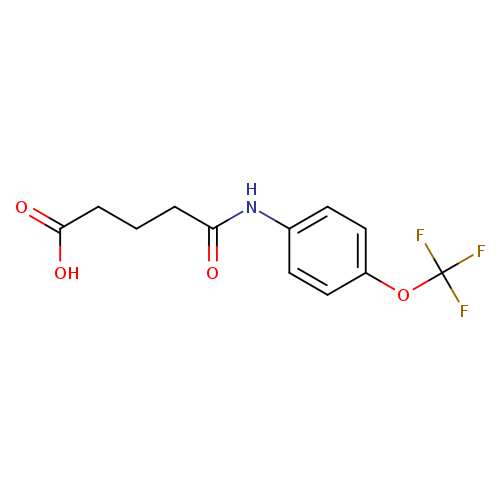 4-{[4-(trifluoromethoxy)phenyl]carbamoyl}butanoic acid