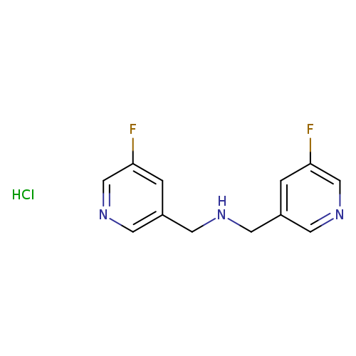 BIS((5-FLUOROPYRIDIN-3-YL)METHYL)AMINE HCL