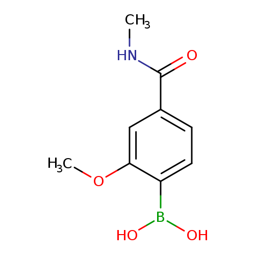 (2-methoxy-4-(methylcarbamoyl)phenyl)boronic acid