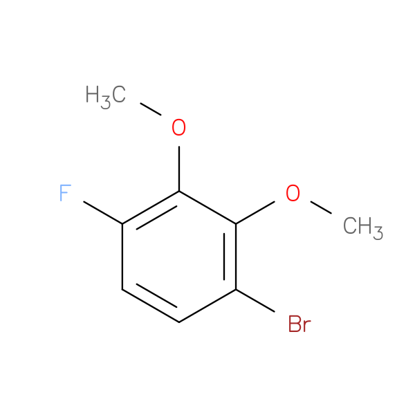 1-Bromo-2,3-dimethoxy-4-fluorobenzene