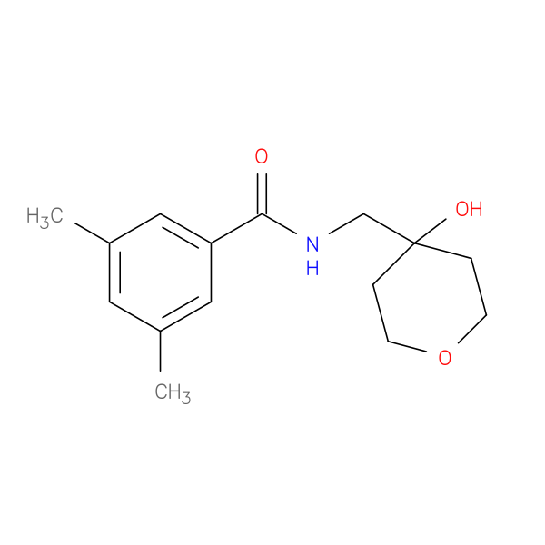 N-[(4-hydroxyoxan-4-yl)methyl]-3,5-dimethylbenzamide