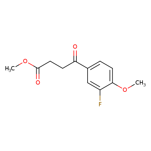 Methyl 4-(3-fluoro-4-methoxyphenyl)-4-oxobutanoate