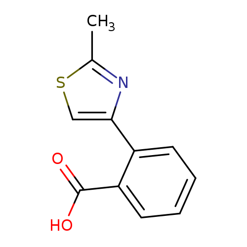 2-(2-Methyl-1,3-thiazol-4-yl)benzoic acid