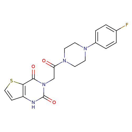 3-{2-[4-(4-fluorophenyl)piperazin-1-yl]-2-oxoethyl}-1H,2H,3H,4H-thieno[3,2-d]pyrimidine-2,4-dione