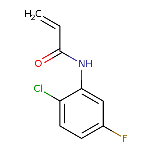 N-(2-chloro-5-fluorophenyl)prop-2-enamide