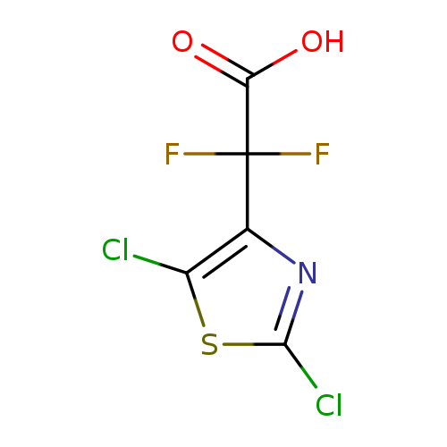 2-(2,5-dichloro-1,3-thiazol-4-yl)-2,2-difluoroaceticacid