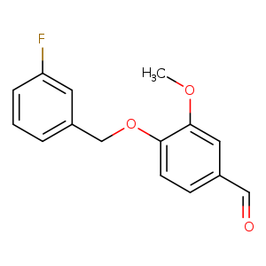 4-[(3-Fluorobenzyl)oxy]-3-methoxybenzaldehyde