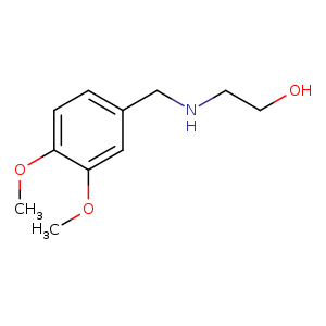 2-{[(3,4-dimethoxyphenyl)methyl]amino}ethan-1-ol