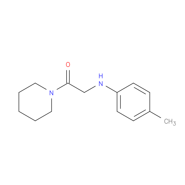 2-[(4-methylphenyl)amino]-1-(piperidin-1-yl)ethan-1-one