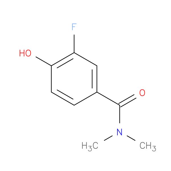 3-Fluoro-4-hydroxy-n,n-dimethylbenzamide