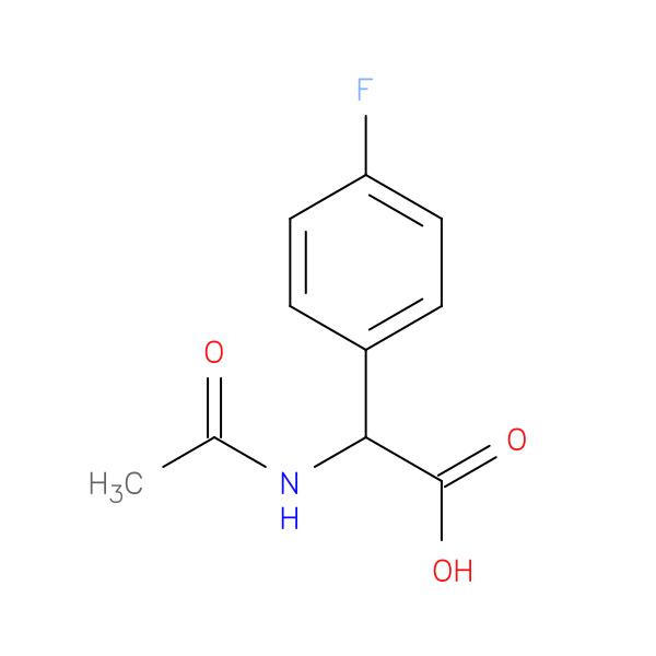 Acetylamino-(4-fluoro-phenyl)-acetic acid