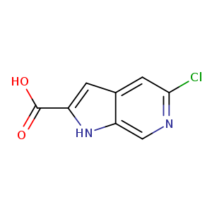5-Chloro-1h-pyrrolo[2,3-c]pyridine-2-carboxylic acid