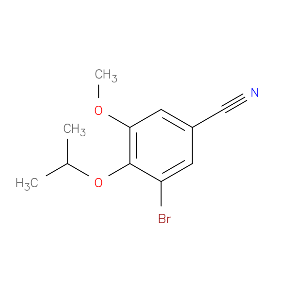 3-Bromo-4-isopropoxy-5-methoxybenzonitrile