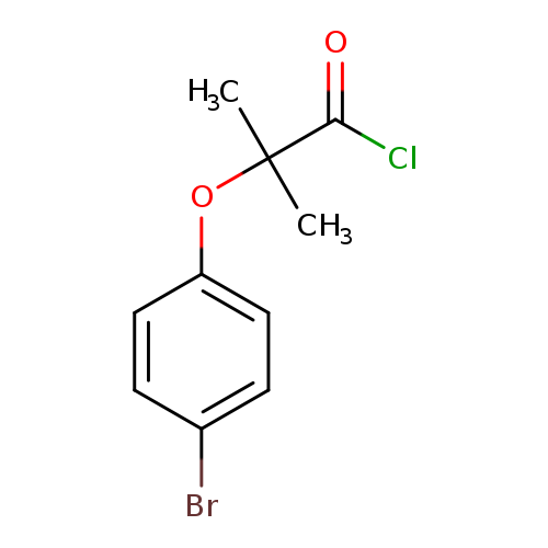 2-(4-Bromophenoxy)-2-methylpropanoyl chloride