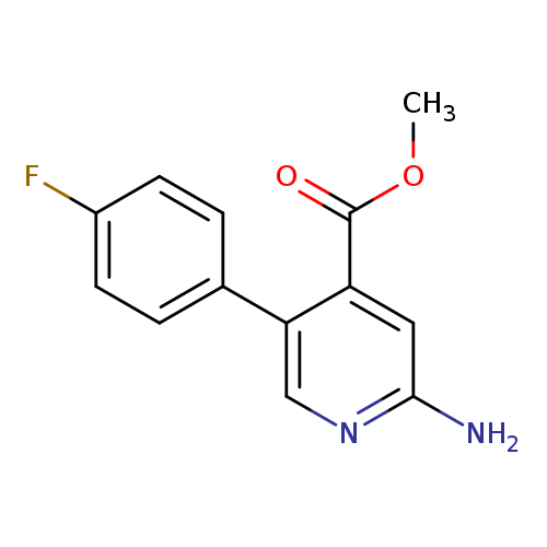Methyl 2-amino-5-(4-fluorophenyl)pyridine-4-carboxylate