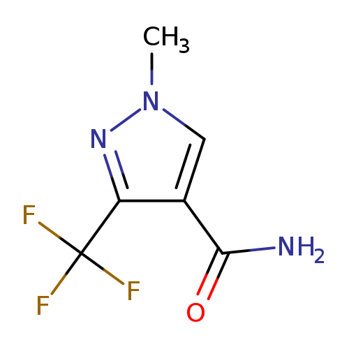3-(Trifluoromethyl)-1-methyl-1H-pyrazole-4-carboxamide