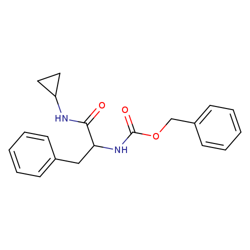 N-Cyclopropyl L-Z-Phenylalaninamide