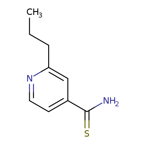 4-Pyridinecarbothioamide, 2-propyl-