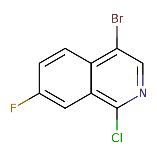 4-bromo-1-chloro-7-fluoroisoquinoline