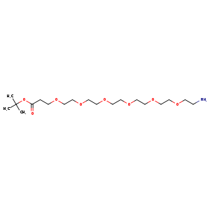 4,7,10,13,16,19-Hexaoxaheneicosanoic acid, 21-amino-, 1,1-dimethylethyl ester