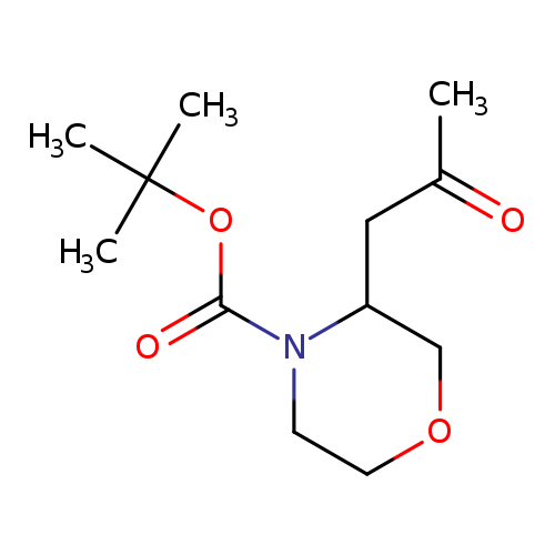 tert-Butyl 3-(2-oxopropyl)morpholine-4-carboxylate