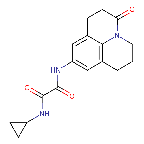 N-cyclopropyl-N'-{2-oxo-1-azatricyclo[7.3.1.0^{5,13}]trideca-5,7,9(13)-trien-7-yl}ethanediamide