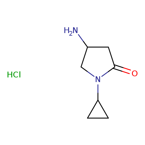 4-Amino-1-cyclopropylpyrrolidin-2-one hydrochloride