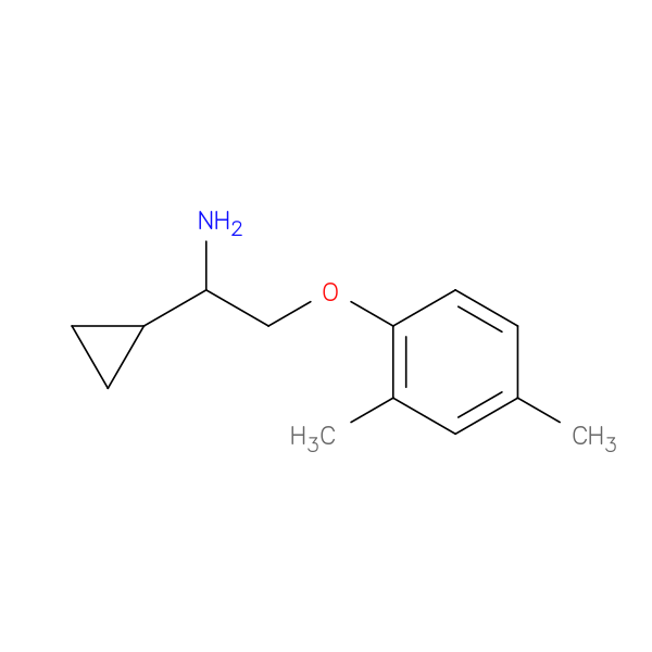 [1-Cyclopropyl-2-(2,4-dimethylphenoxy)ethyl]amine